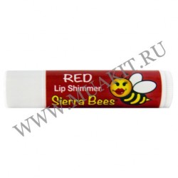 Оттеночный бальзам для губ Sierra Bees Red