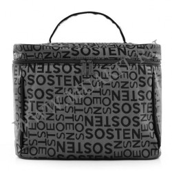 Одноуровневая косметичка Grey M